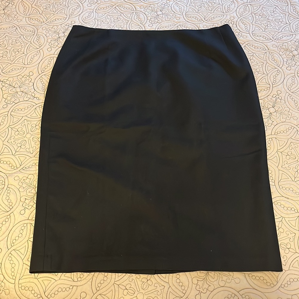 Lauren Ralph Lauren Size 8 Black Pencil Skirt
